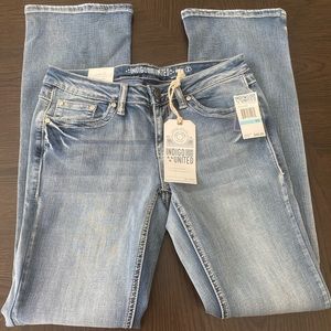 INDIGO INITED Girls Jeans Boot cut sz 05
